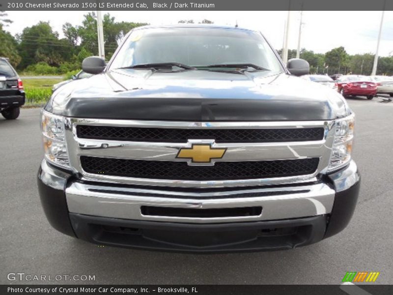 Black / Dark Titanium 2010 Chevrolet Silverado 1500 LS Extended Cab