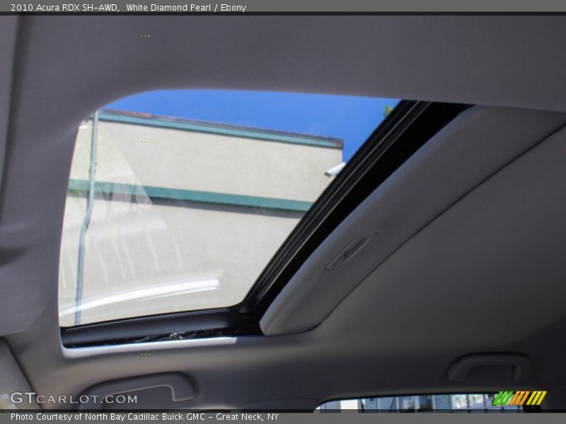 White Diamond Pearl / Ebony 2010 Acura RDX SH-AWD