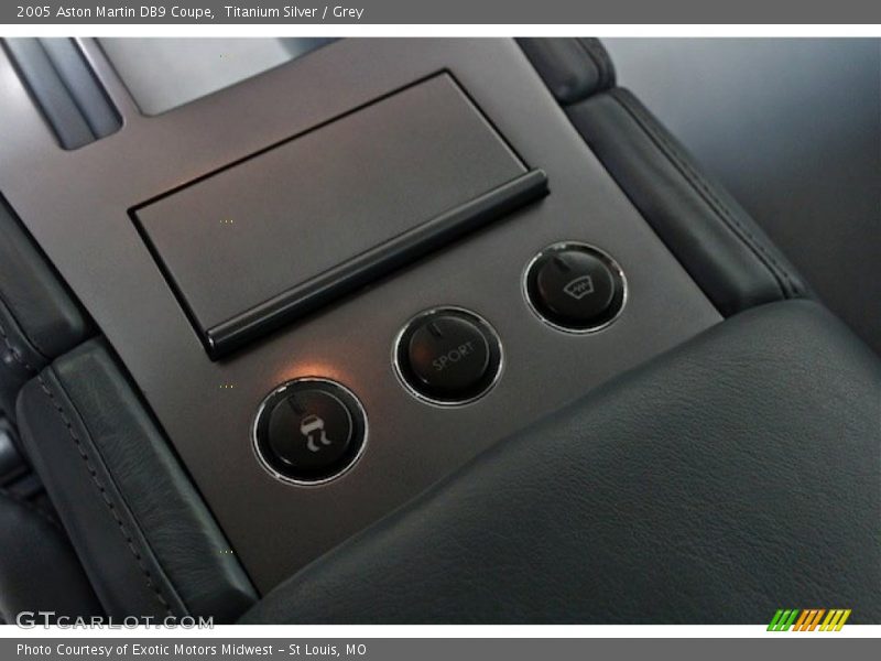 Controls of 2005 DB9 Coupe