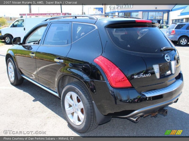 Super Black / Charcoal 2007 Nissan Murano SL AWD