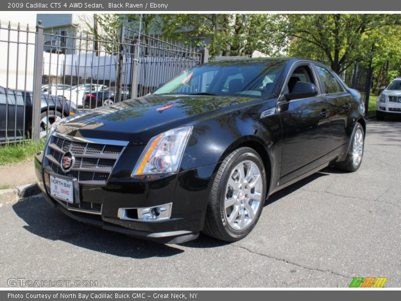 Black Raven / Ebony 2009 Cadillac CTS 4 AWD Sedan