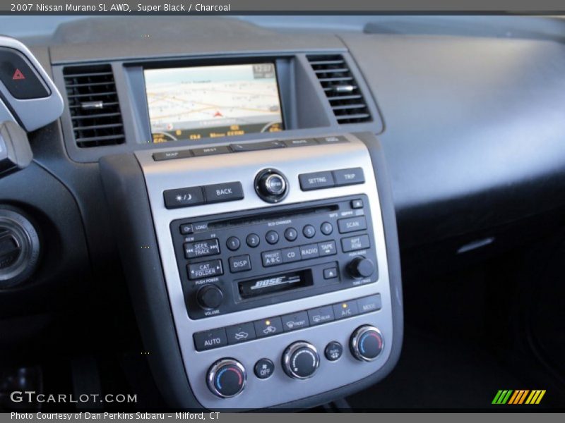 Super Black / Charcoal 2007 Nissan Murano SL AWD