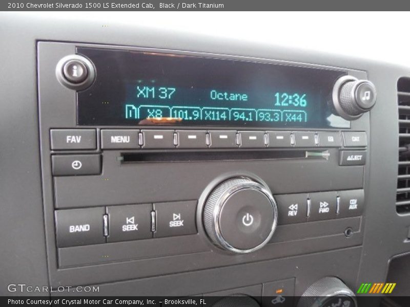 Audio System of 2010 Silverado 1500 LS Extended Cab