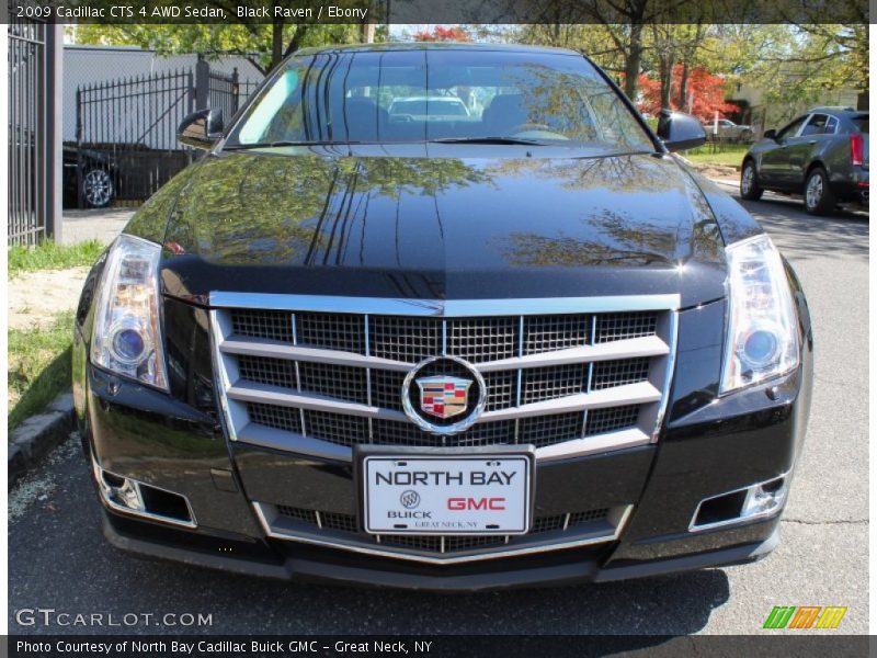 Black Raven / Ebony 2009 Cadillac CTS 4 AWD Sedan
