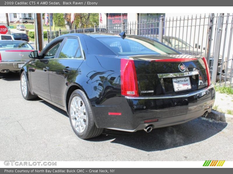 Black Raven / Ebony 2009 Cadillac CTS 4 AWD Sedan