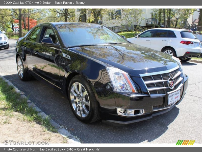 Black Raven / Ebony 2009 Cadillac CTS 4 AWD Sedan