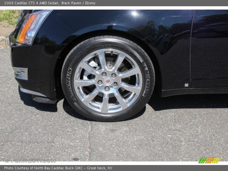 Black Raven / Ebony 2009 Cadillac CTS 4 AWD Sedan