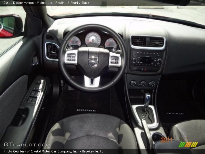 Redline 2 Pearl / Black 2011 Dodge Avenger Mainstreet