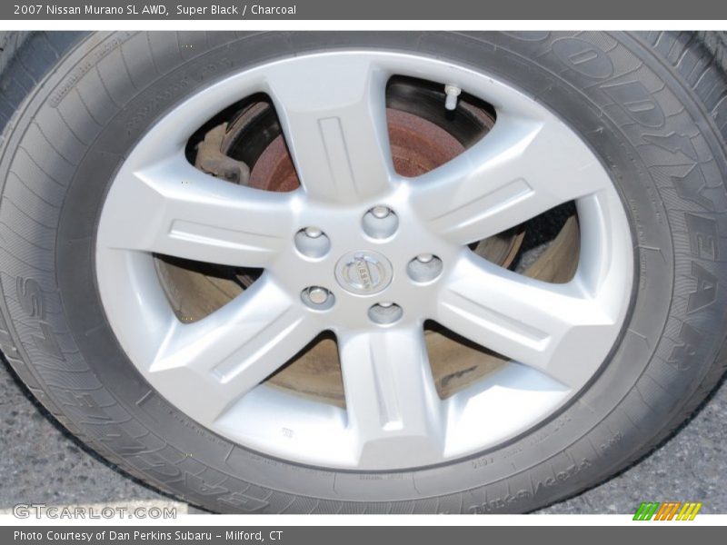 Super Black / Charcoal 2007 Nissan Murano SL AWD
