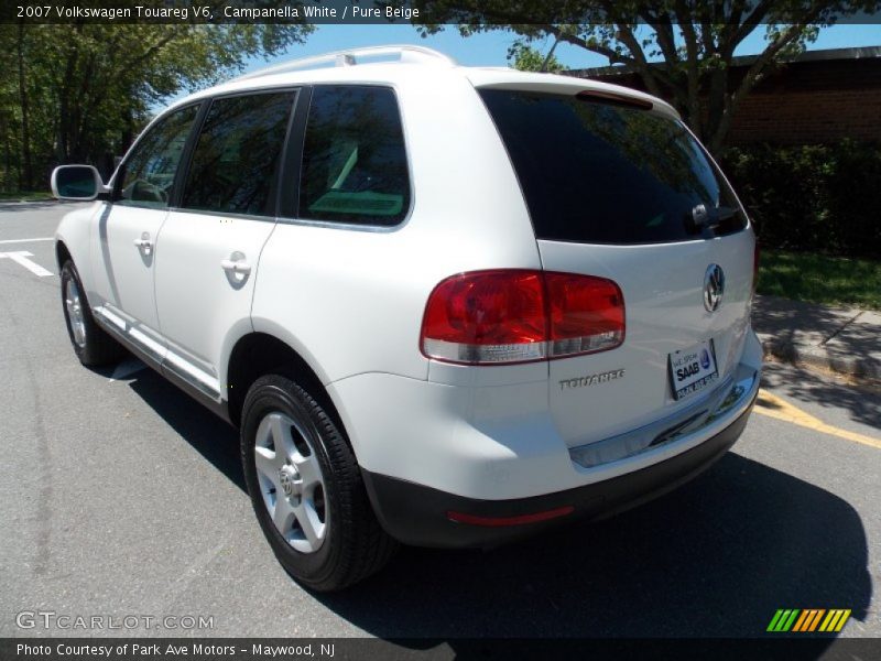 Campanella White / Pure Beige 2007 Volkswagen Touareg V6