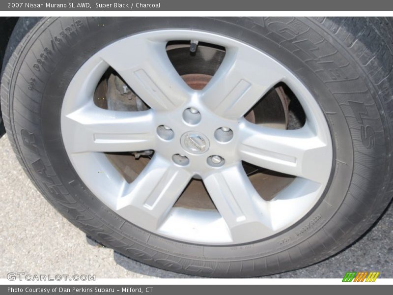 Super Black / Charcoal 2007 Nissan Murano SL AWD