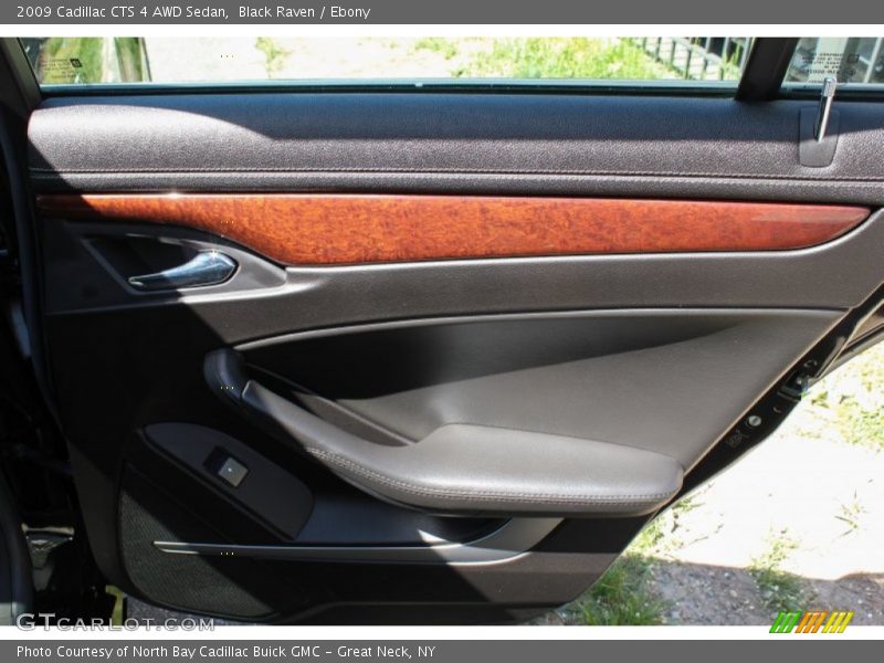 Black Raven / Ebony 2009 Cadillac CTS 4 AWD Sedan