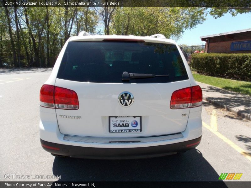 Campanella White / Pure Beige 2007 Volkswagen Touareg V6