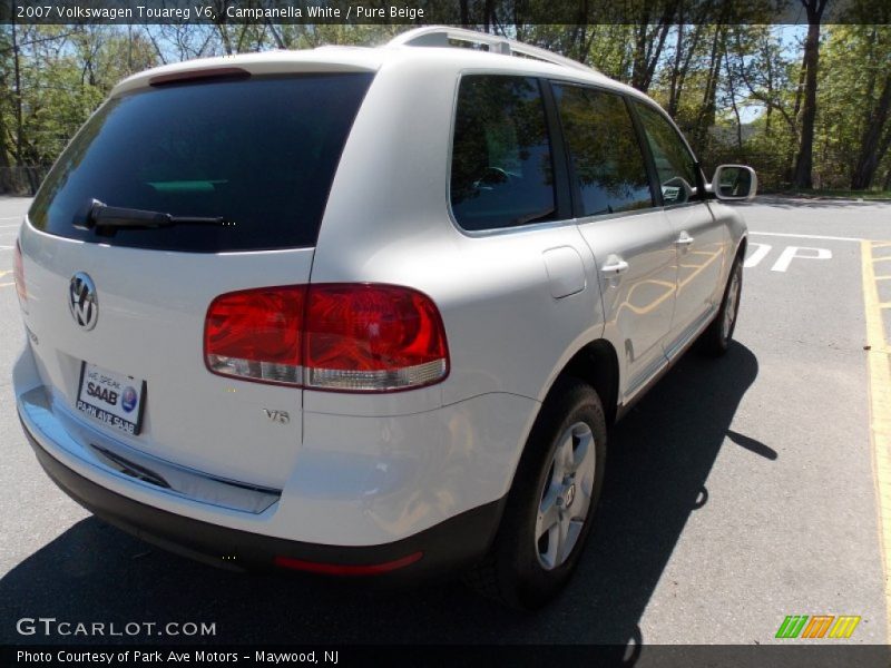 Campanella White / Pure Beige 2007 Volkswagen Touareg V6