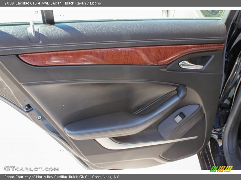 Black Raven / Ebony 2009 Cadillac CTS 4 AWD Sedan