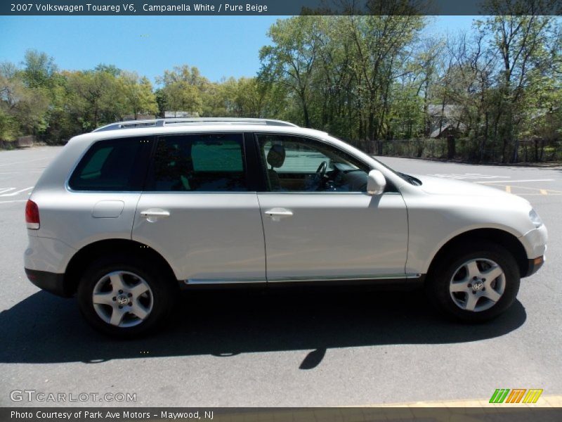 Campanella White / Pure Beige 2007 Volkswagen Touareg V6