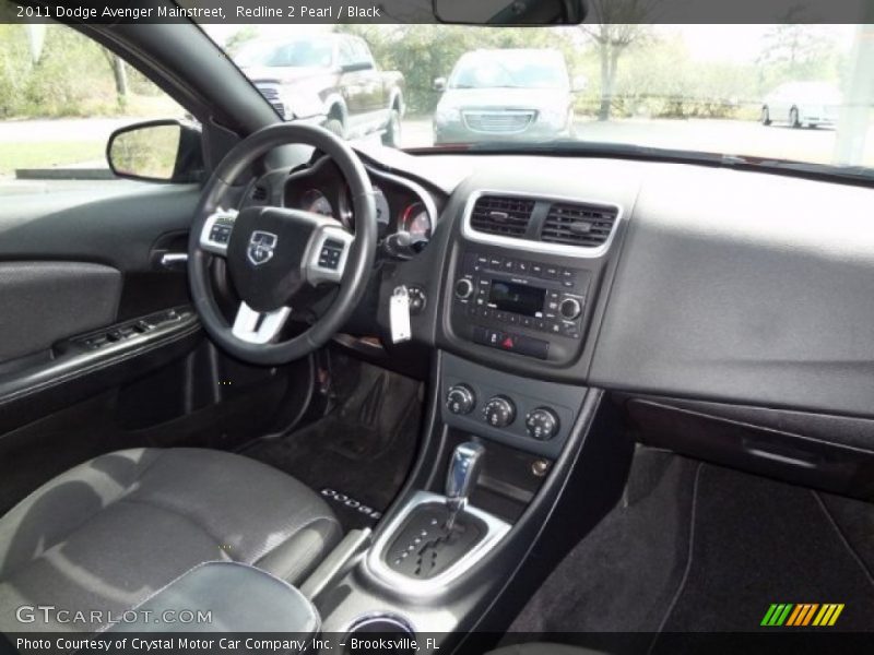Redline 2 Pearl / Black 2011 Dodge Avenger Mainstreet