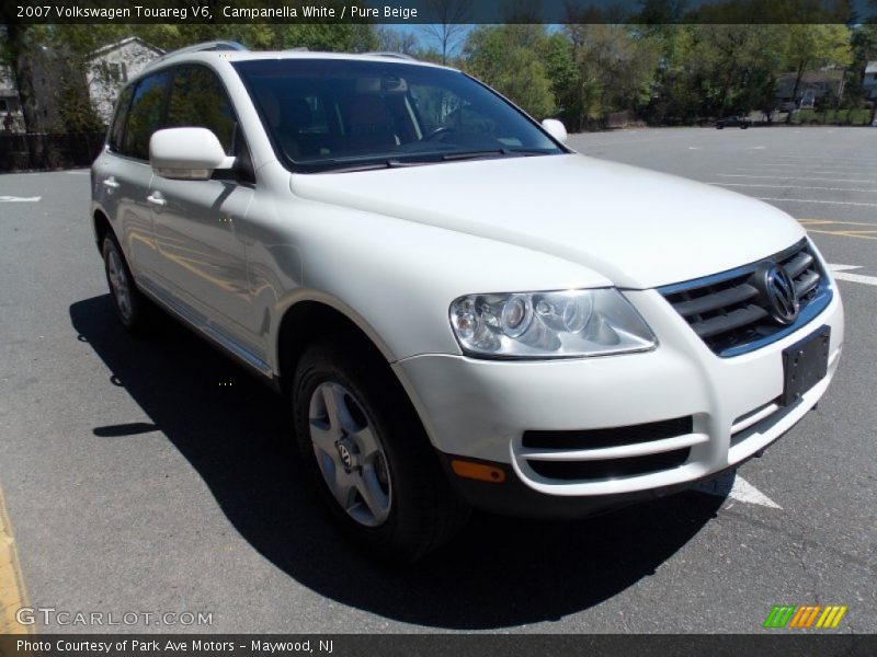 Campanella White / Pure Beige 2007 Volkswagen Touareg V6