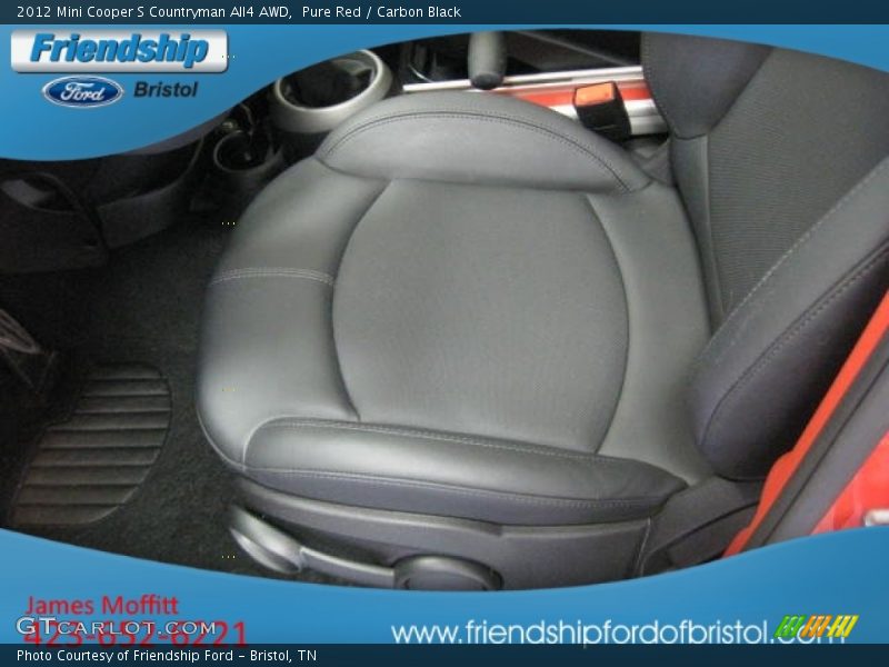 Pure Red / Carbon Black 2012 Mini Cooper S Countryman All4 AWD