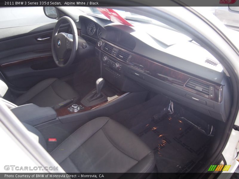 Alpine White / Black 2011 BMW 3 Series 335d Sedan