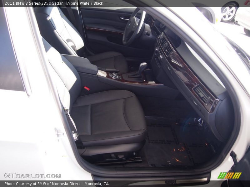 Alpine White / Black 2011 BMW 3 Series 335d Sedan