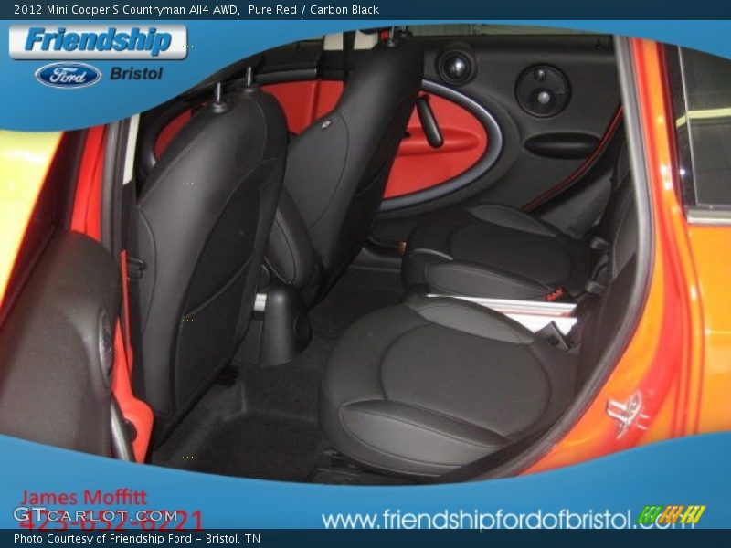 Pure Red / Carbon Black 2012 Mini Cooper S Countryman All4 AWD