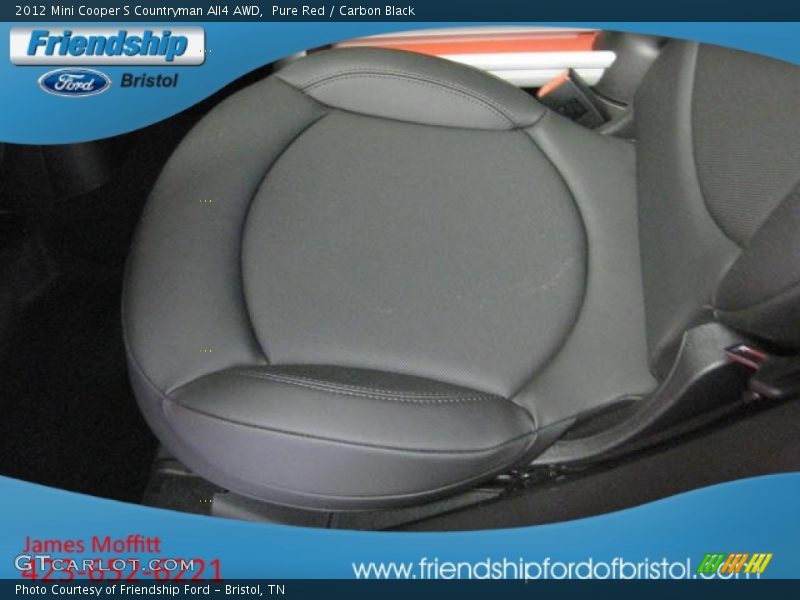 Pure Red / Carbon Black 2012 Mini Cooper S Countryman All4 AWD