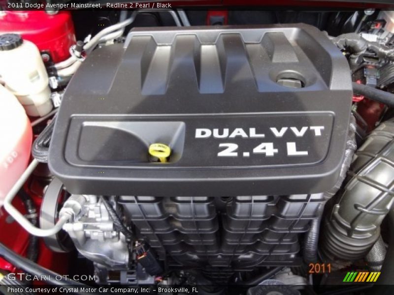 Redline 2 Pearl / Black 2011 Dodge Avenger Mainstreet