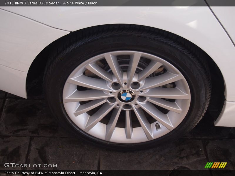 Alpine White / Black 2011 BMW 3 Series 335d Sedan