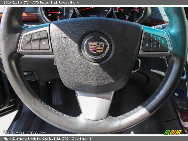 Black Raven / Ebony 2009 Cadillac CTS 4 AWD Sedan