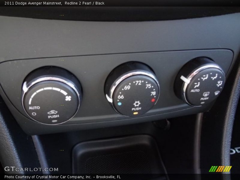 Redline 2 Pearl / Black 2011 Dodge Avenger Mainstreet