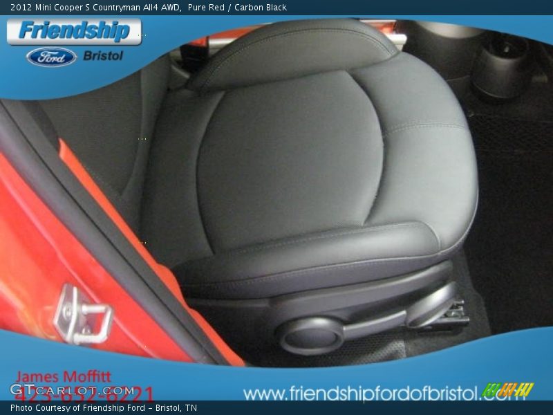Pure Red / Carbon Black 2012 Mini Cooper S Countryman All4 AWD