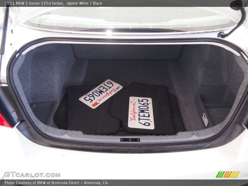 Alpine White / Black 2011 BMW 3 Series 335d Sedan