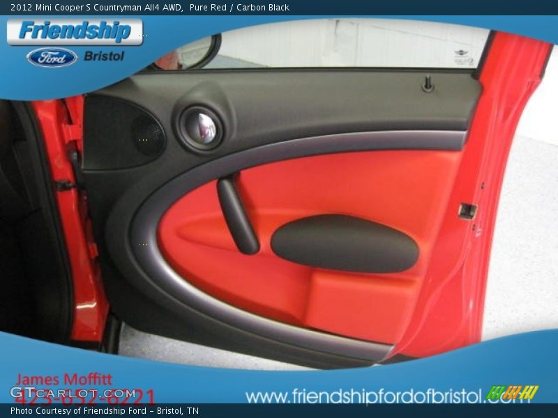 Pure Red / Carbon Black 2012 Mini Cooper S Countryman All4 AWD