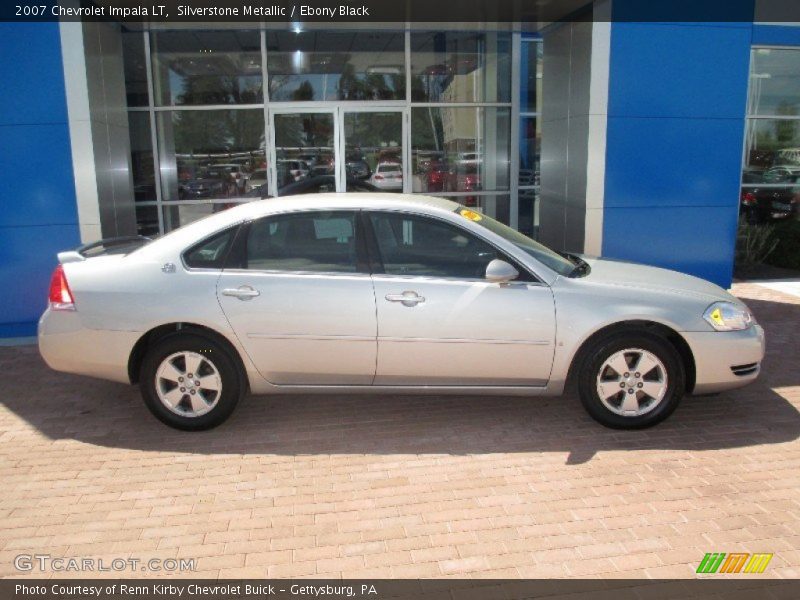 Silverstone Metallic / Ebony Black 2007 Chevrolet Impala LT