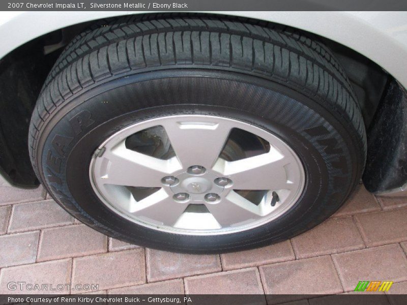 Silverstone Metallic / Ebony Black 2007 Chevrolet Impala LT