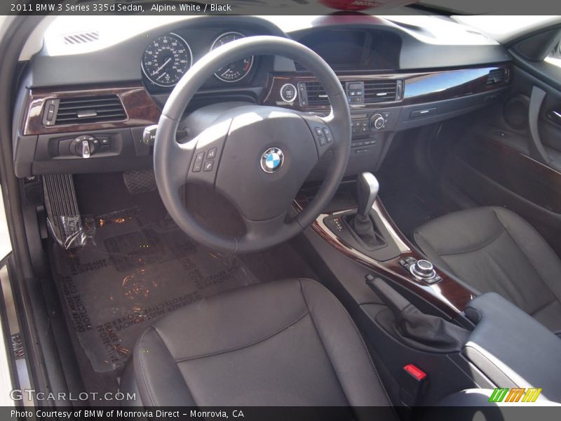 Alpine White / Black 2011 BMW 3 Series 335d Sedan