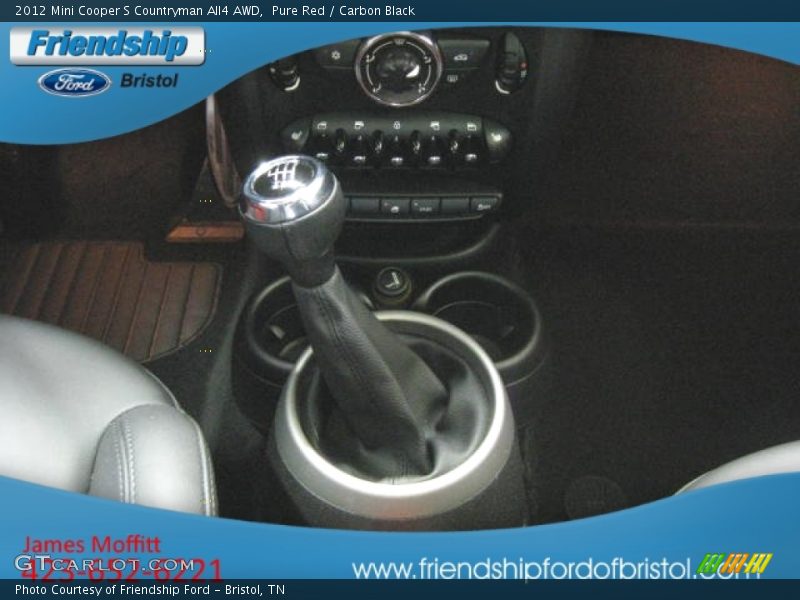 Pure Red / Carbon Black 2012 Mini Cooper S Countryman All4 AWD