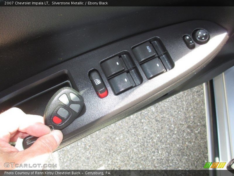 Silverstone Metallic / Ebony Black 2007 Chevrolet Impala LT