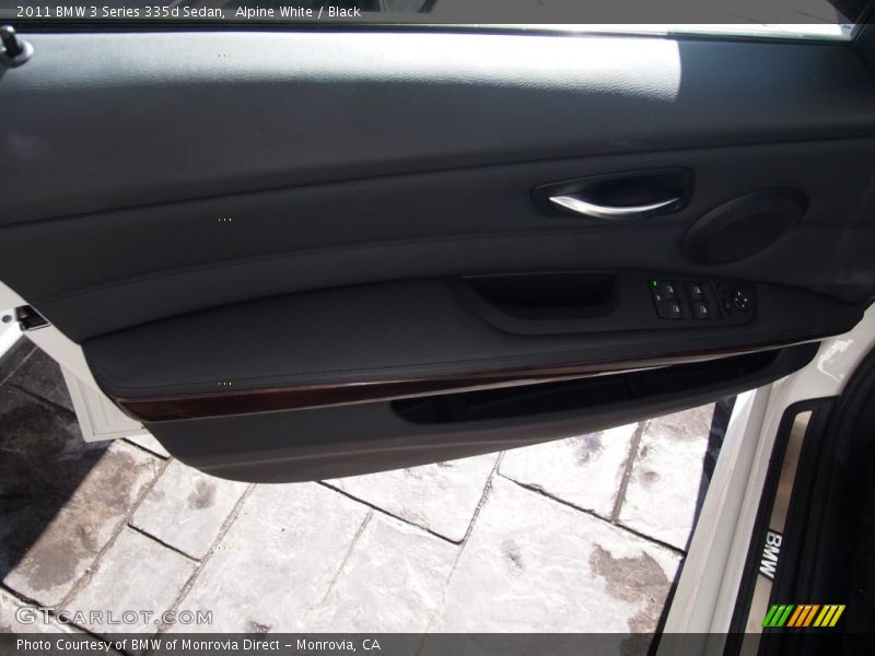 Alpine White / Black 2011 BMW 3 Series 335d Sedan