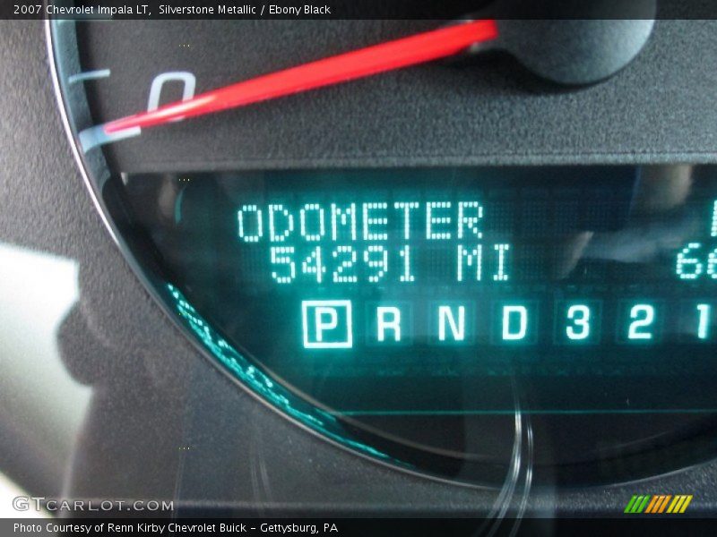 Silverstone Metallic / Ebony Black 2007 Chevrolet Impala LT