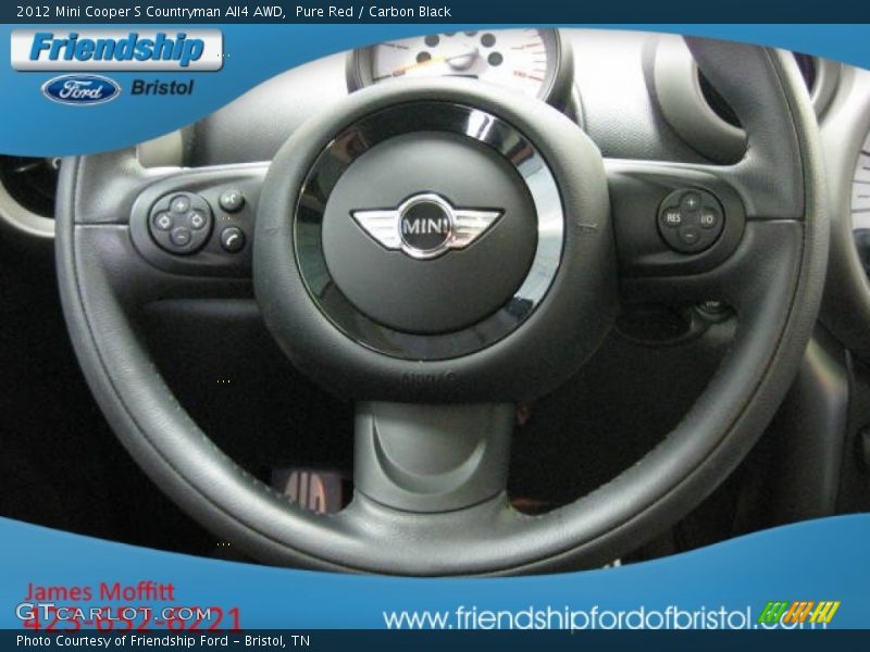 Pure Red / Carbon Black 2012 Mini Cooper S Countryman All4 AWD