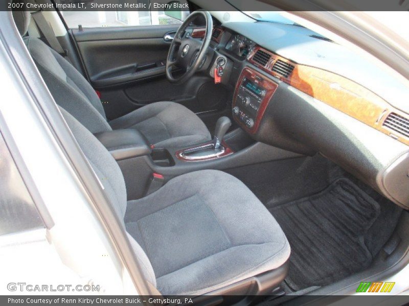 Silverstone Metallic / Ebony Black 2007 Chevrolet Impala LT