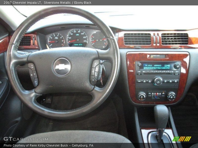 Silverstone Metallic / Ebony Black 2007 Chevrolet Impala LT