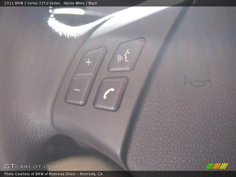 Alpine White / Black 2011 BMW 3 Series 335d Sedan