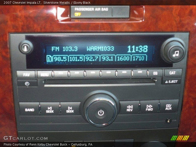 Silverstone Metallic / Ebony Black 2007 Chevrolet Impala LT