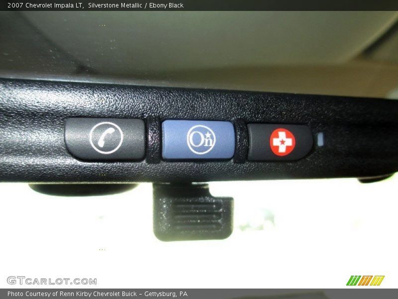 Silverstone Metallic / Ebony Black 2007 Chevrolet Impala LT