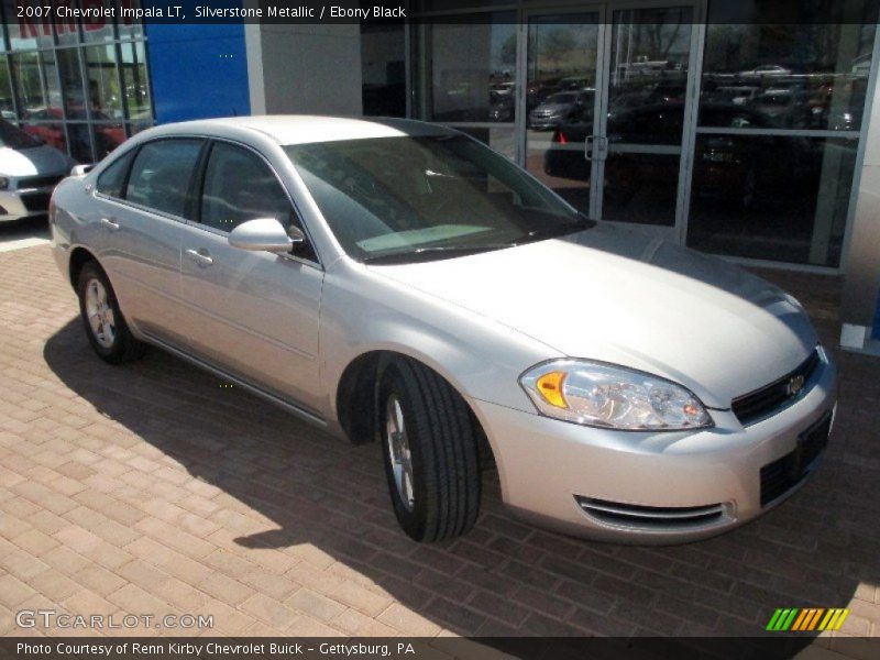 Silverstone Metallic / Ebony Black 2007 Chevrolet Impala LT