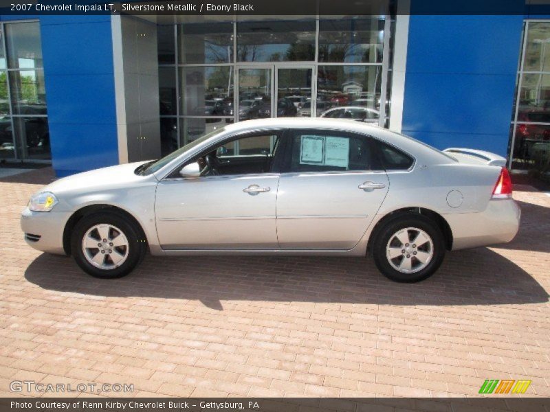 Silverstone Metallic / Ebony Black 2007 Chevrolet Impala LT