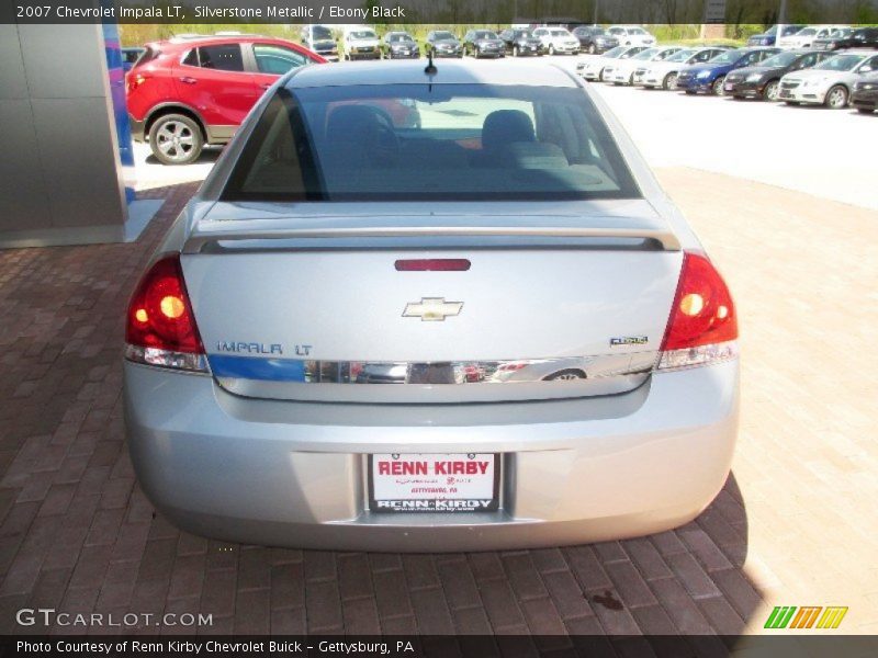 Silverstone Metallic / Ebony Black 2007 Chevrolet Impala LT